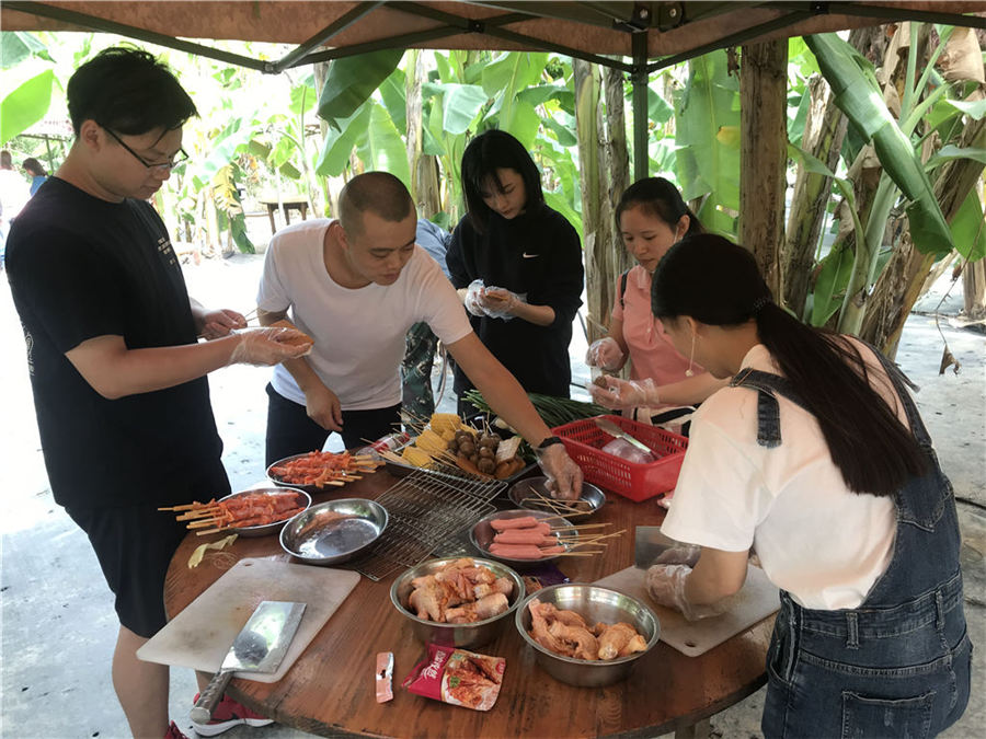 準備食材